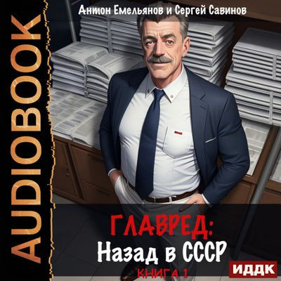 Антон Емельянов, Сергей Савинов - Главред. Назад в СССР [Книга 1] (2024) MP3 скачать торрент